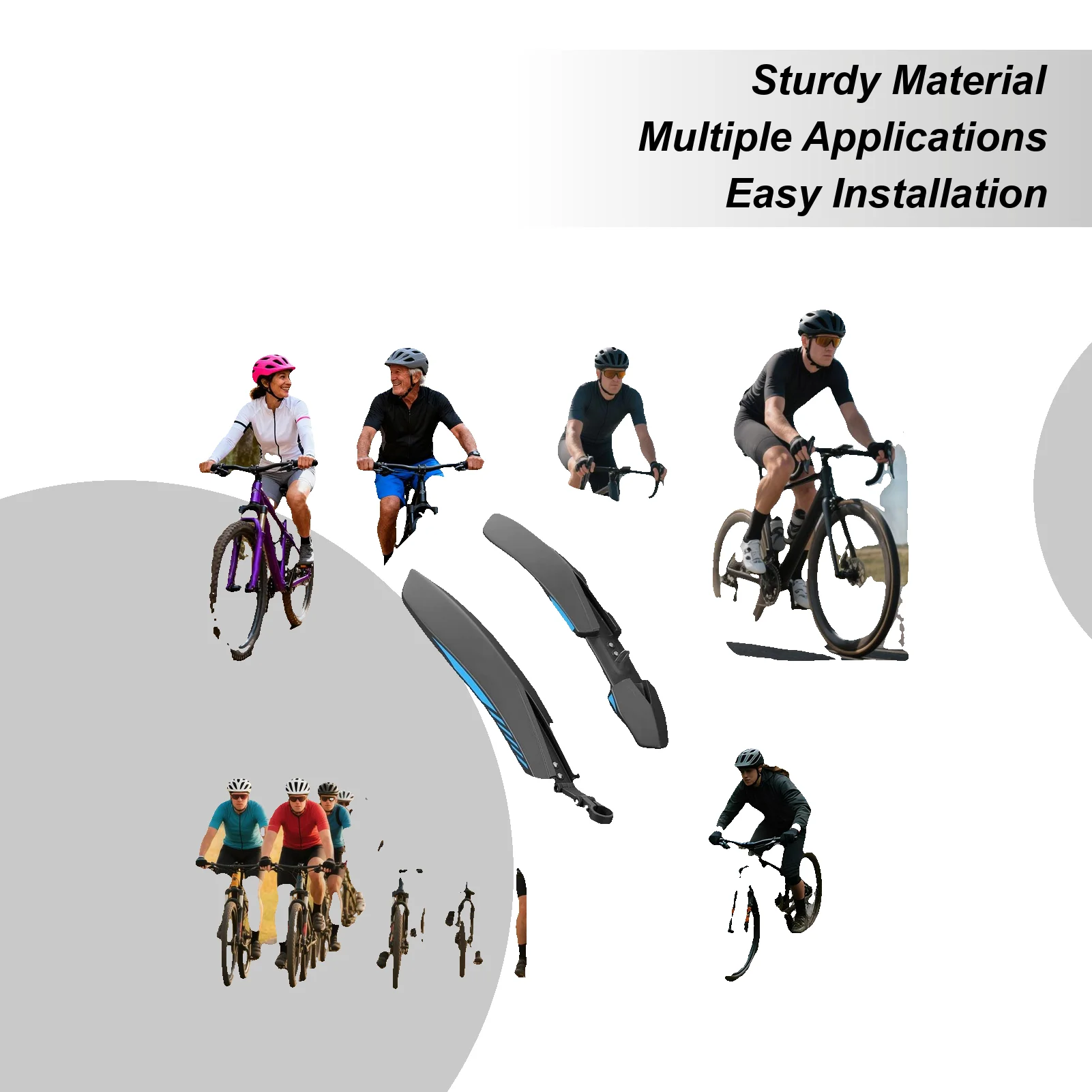 

Велосипедный брызговик, гравийный брызговик, передний брызговик, защита заднего брызговика от воды, грязевой гравий для 24/26/27,5