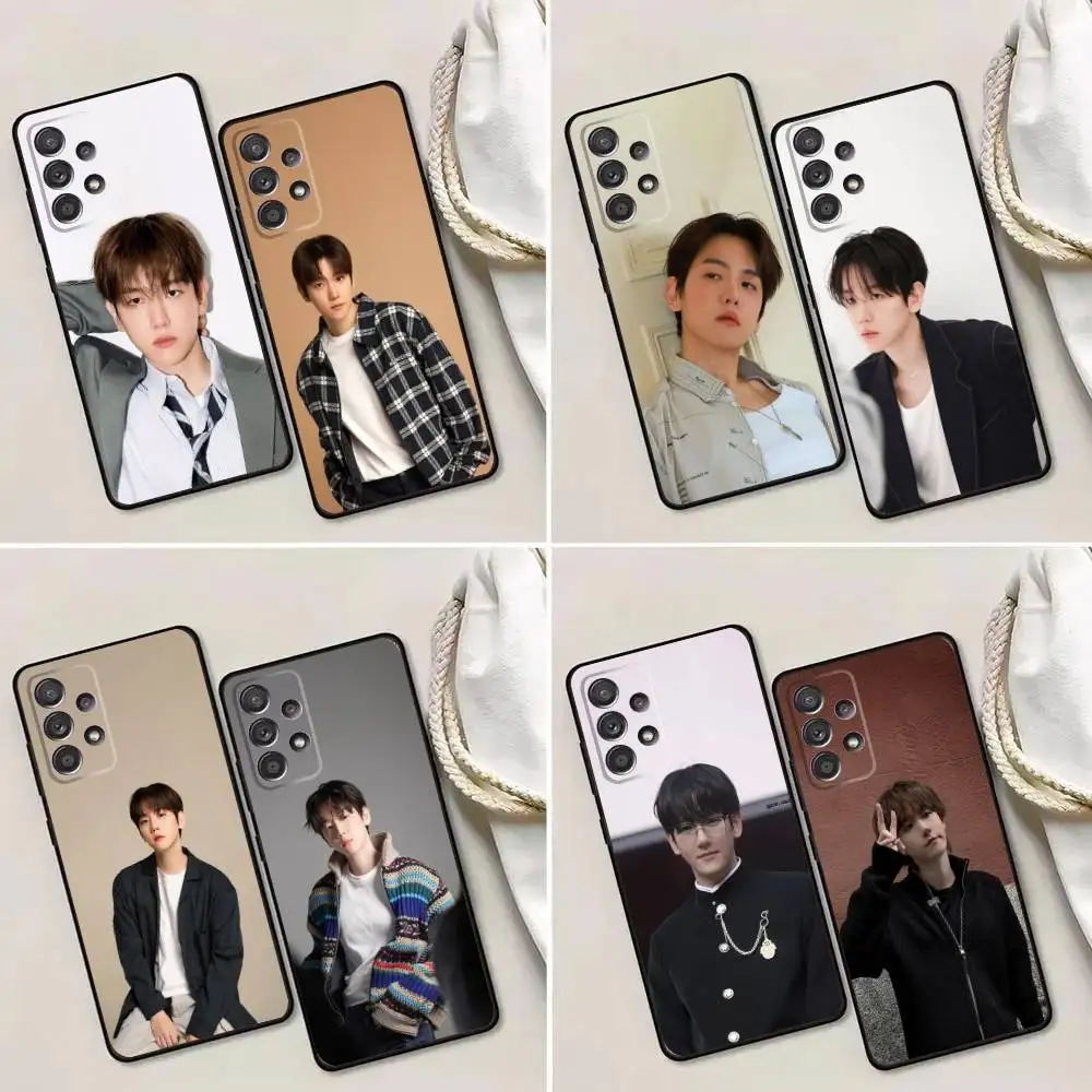 

B-Byun B-Baek-H-yun Phone Case For Samsung Galaxy A13,A21s,A22,A31,A32,A52,A53,A71,A80,A91 Soft Black Phone Cover