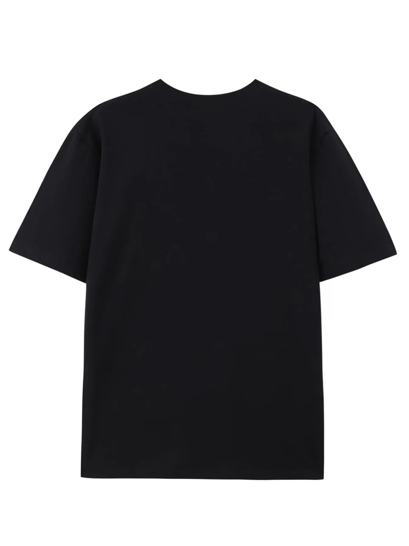 180G Pure Cotton Men's Half Sleeve Retro Korean American Street Inner Wear