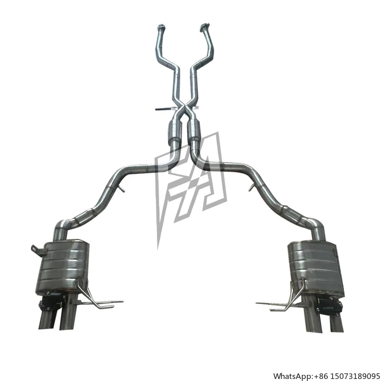 

For M3 E92 Car Exhaust System Middle and Rear Section High Performance Cat Back Exhaust Pipe Electric Valve Muffler Exhaust
