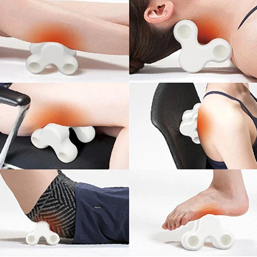 1Pcs Pressure Point Massage Tool, Handheld Manual Massage Tool for Muscles Relaxation, Back and Neck Deep Tissue Massage Tools