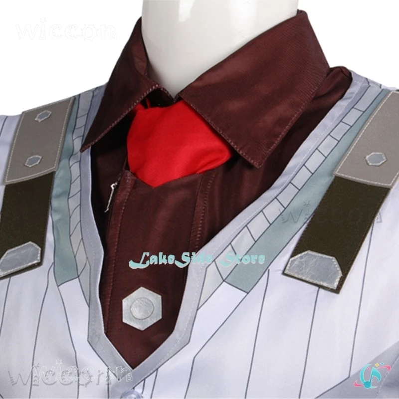 Viktor Arcane Cosplay Costume Anime LOL Shirt Vest Pants Wig Victor Outfits Mens Suit Halloween Carnival Party Disguise Clothes