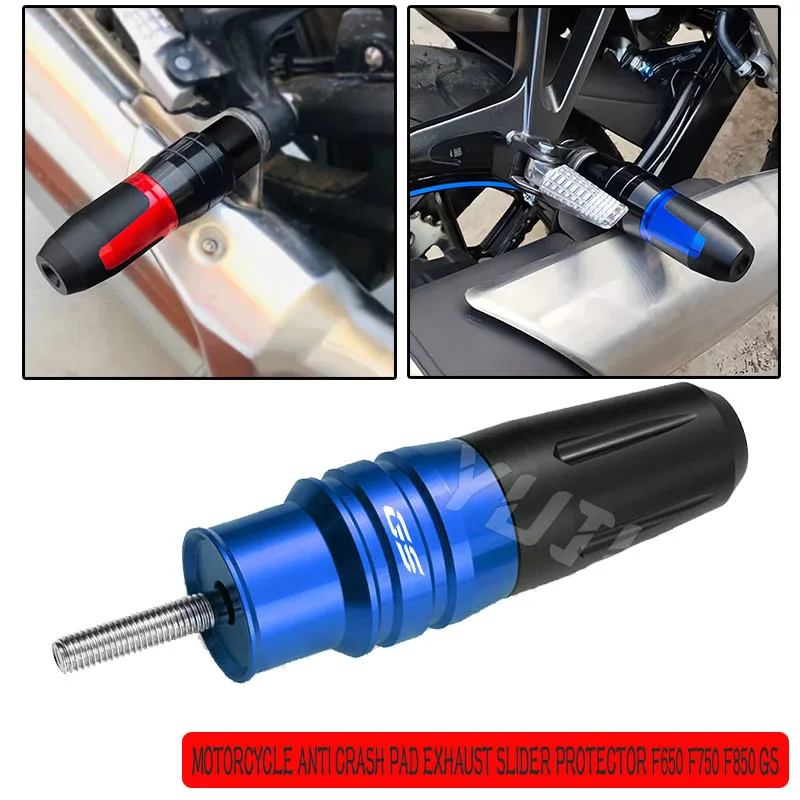

Мотоциклетная противоаварийная накладка, слайдер выхлопной системы F650 F750 F850 GS, подходит для R1200GS R1250GS F650GS F750GS F850GS Adventure ADV