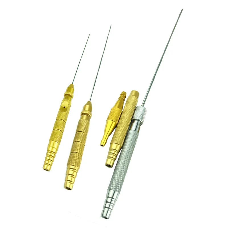 Canule de liposuccion avec poignée réutilisable, instruments de soins pour le visage, outils de beauté en plastique