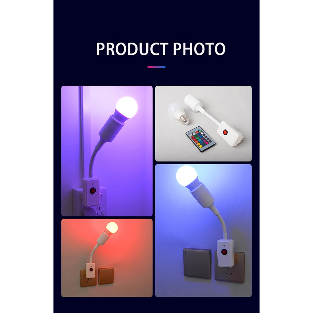 AC85-265V LED RGB Light Bulb 4 Modes Color Changing Remote Control Spotlight Bulb With Memory For Home Decor