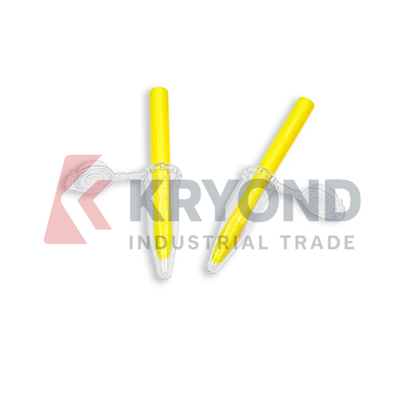 PP Pestle Rod 1.5ml Centrifuge Tube Grinding Rod Polypropylene Bottom Tip Autoclavable Laboratory Consumable 5.5x70mm 50pcs Set