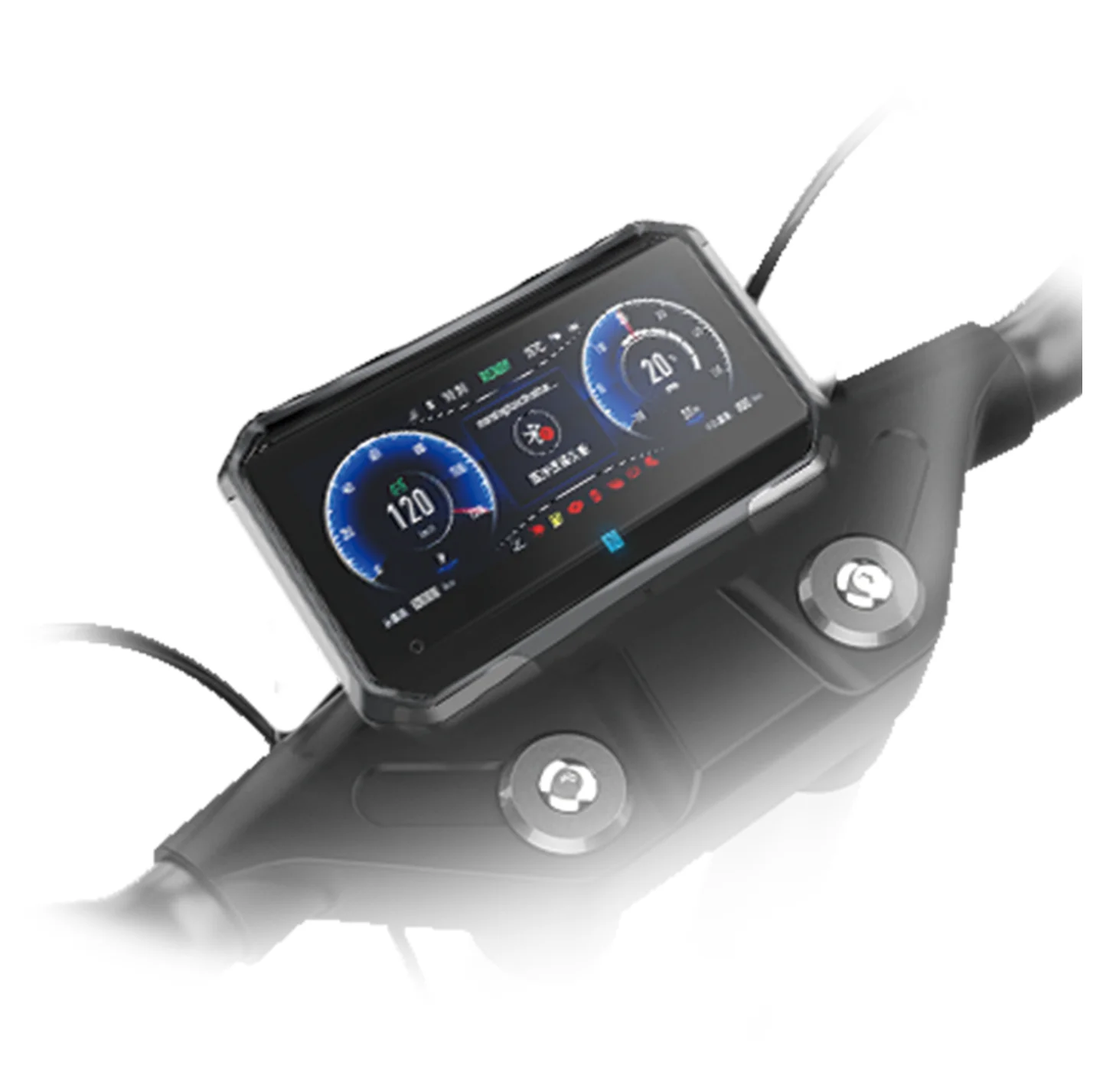T6 Intelligent Central Control Projection Screen Instrument Electric Motorcycle Dash Board