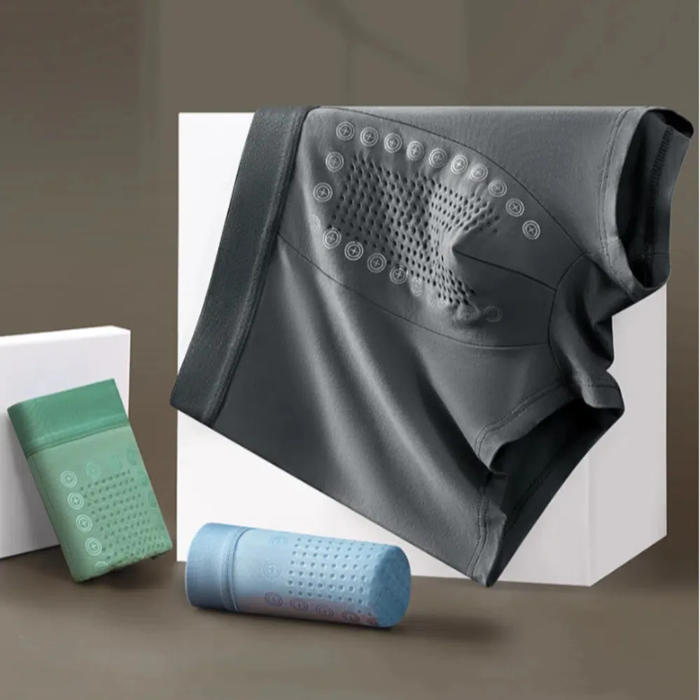 

3 шт. удобные мужские боксеры из модала, дышащие бесшовные шорты-боксеры, нижнее белье, трусы, нижнее белье для мужчин и мужчин