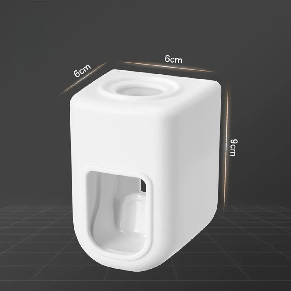 Kreativer Wandmontierter Automatischer Zahnpastaspender Badezimmerzubehör Wasserdichter Bequemer Zahnpastapresser Zahnbürstenhalter