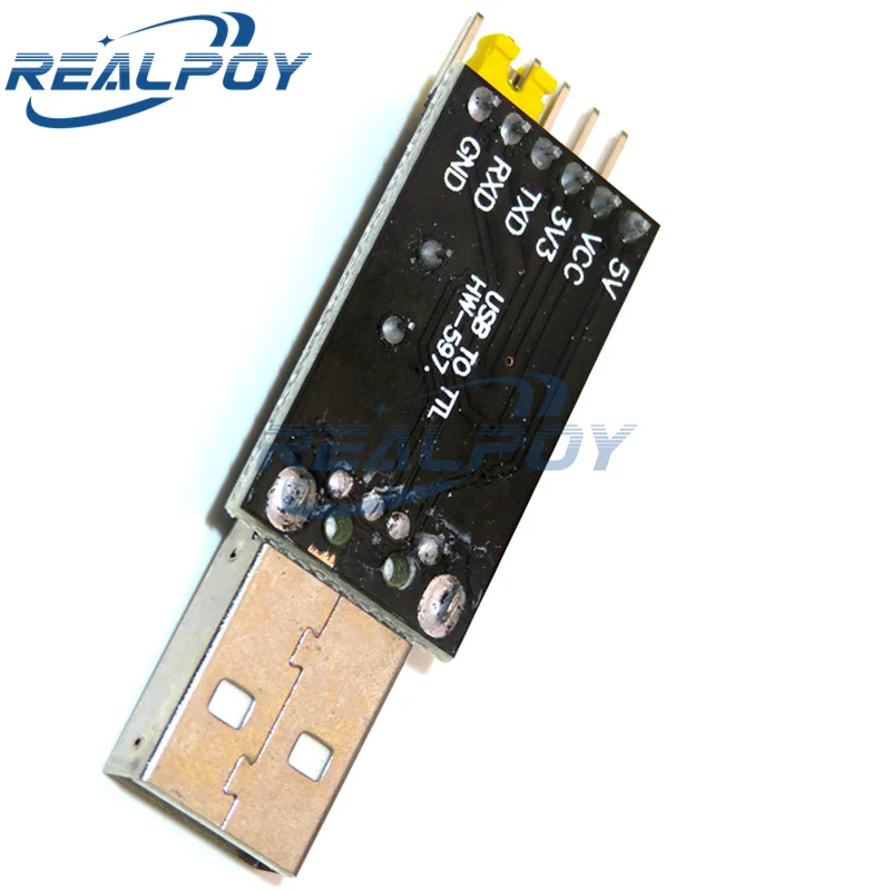 CH340 convertitore da USB a TTL modulo UART CH340G aggiornamento scarica una piastra a spazzola metallica piccola scheda microcontrollore STC da USB
