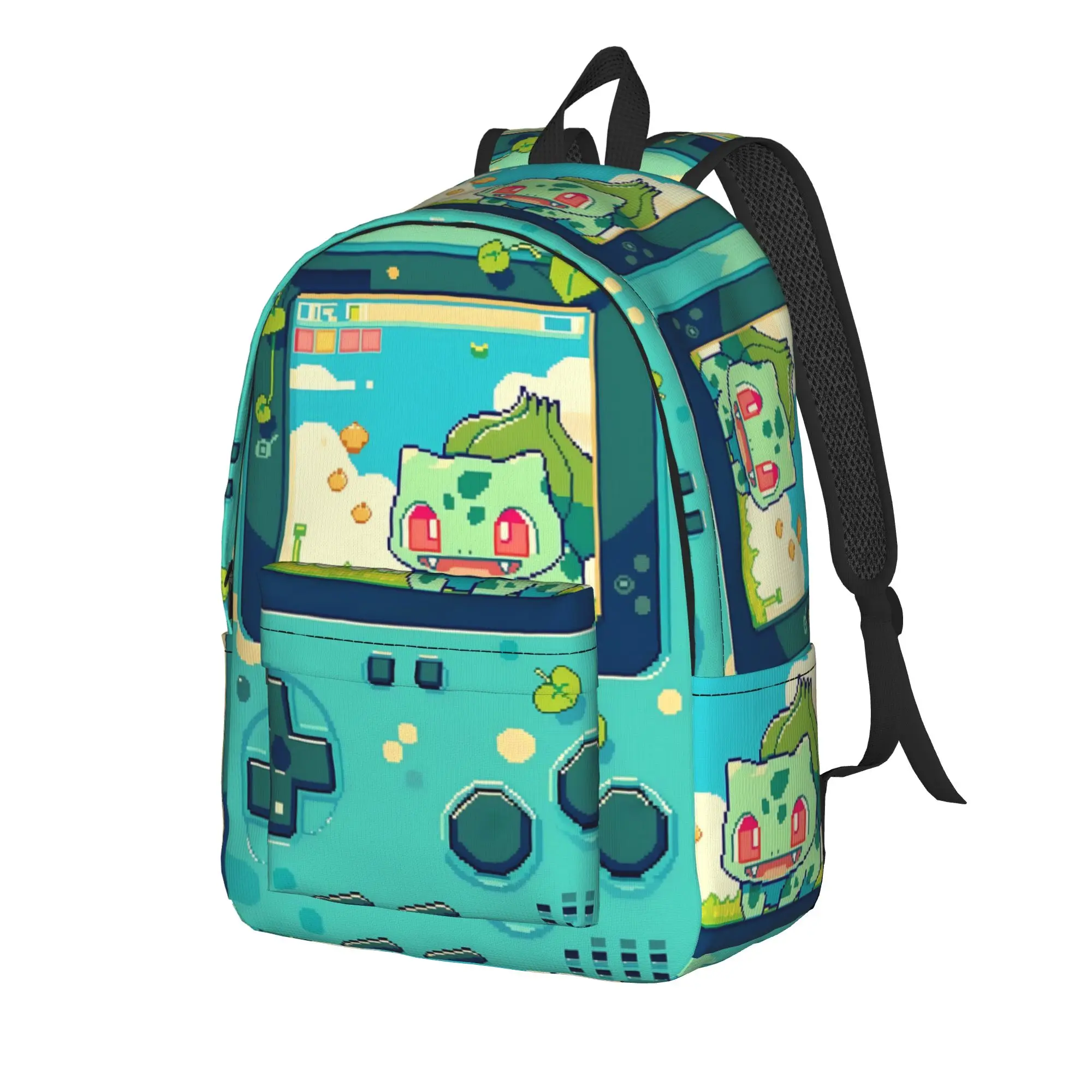 Fashion Funny Pokemon Theme Backpack  Mochilas Fashion For Work Sturdy Shoulder Rucksack
