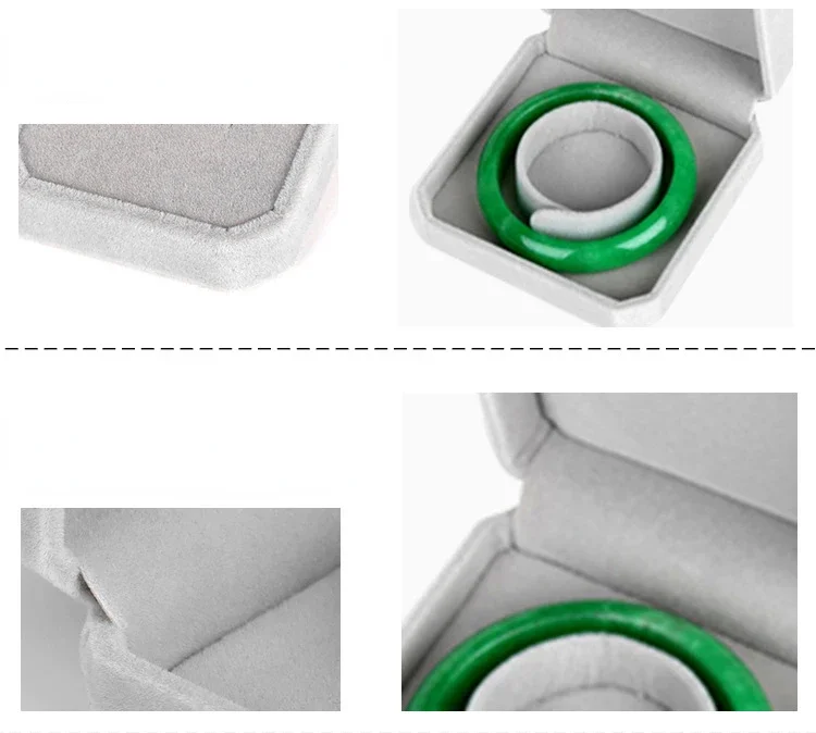 10 Colors Velvet Carrying Case Gift Box For Jewelry Making Ring Necklace Earrings Bracelet Holder Display Packaging Supplies