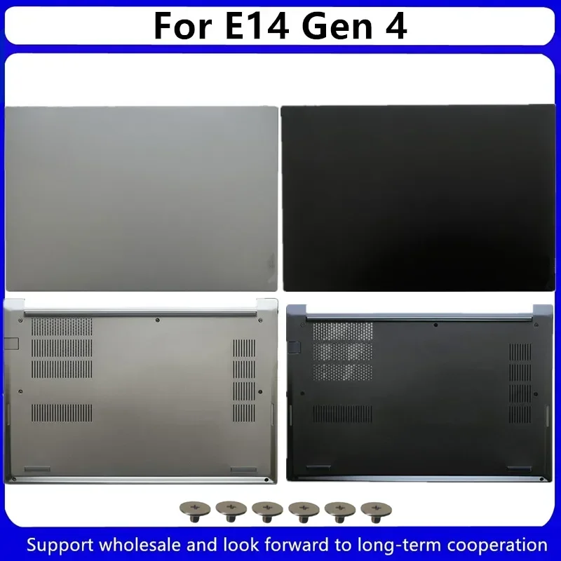 

5CB0Z69490 5CB0Z69489 New For Thinkpad E14 Gen 4 LCD Back Cover A Shell / Bottom Case Base Low D Shell 5CB1H81811 5CB1H81810