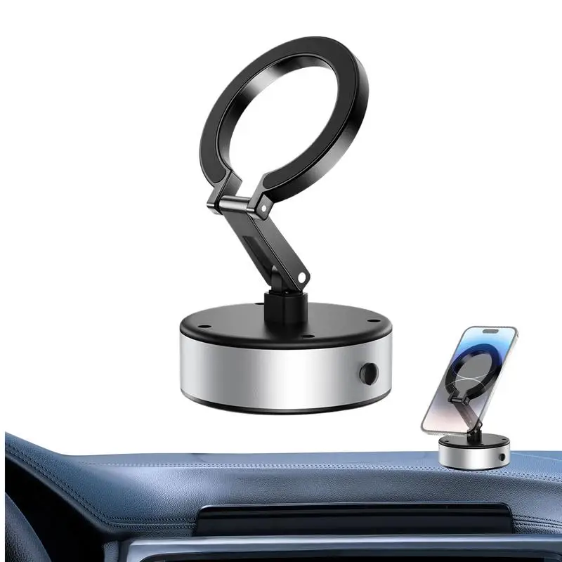 

Dashboard Phone Holder Vacuum Dashboard Magnetic Car Cellphone Holder Mount Vacuum Suction Magnetic Phone Holder For Windshield