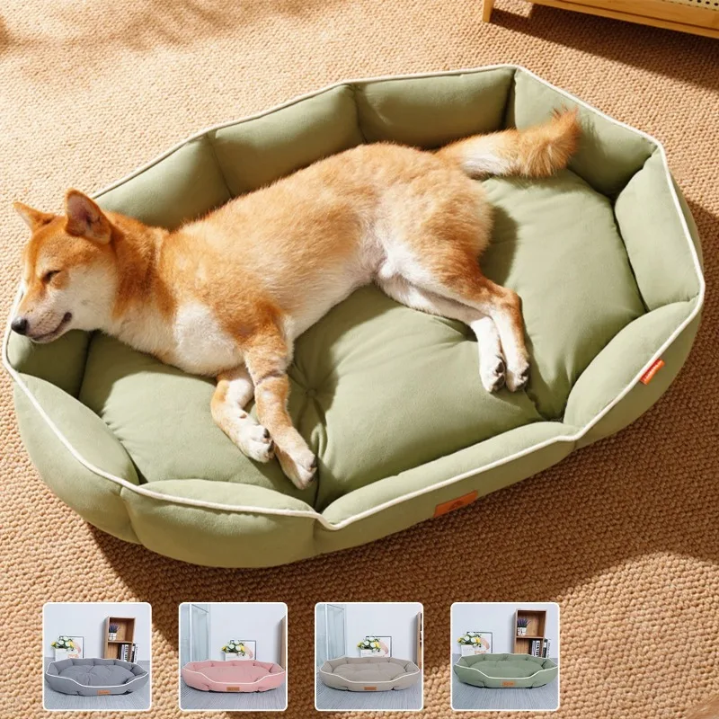 

Large Dog Bed for Cats All Seasons Dog Pad Summer Sleeping Puppy Bed for French Bulldog Teedy Cooling Cat Bed for Small Dog Pet