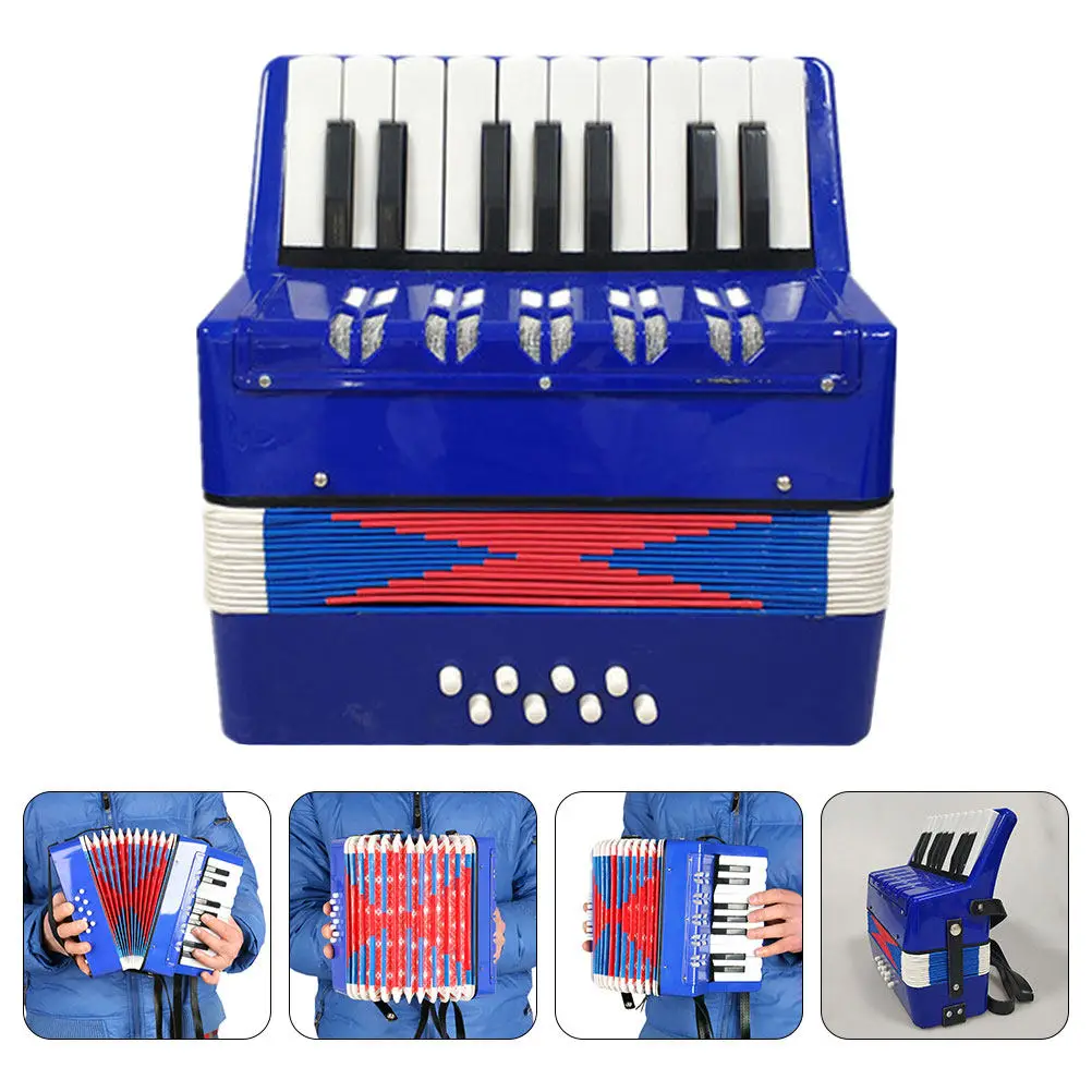 

1Pcs Adorable Accordion Kids Beginner Musical Instruments Educational Plaything Fun Portable Music Gift for Children