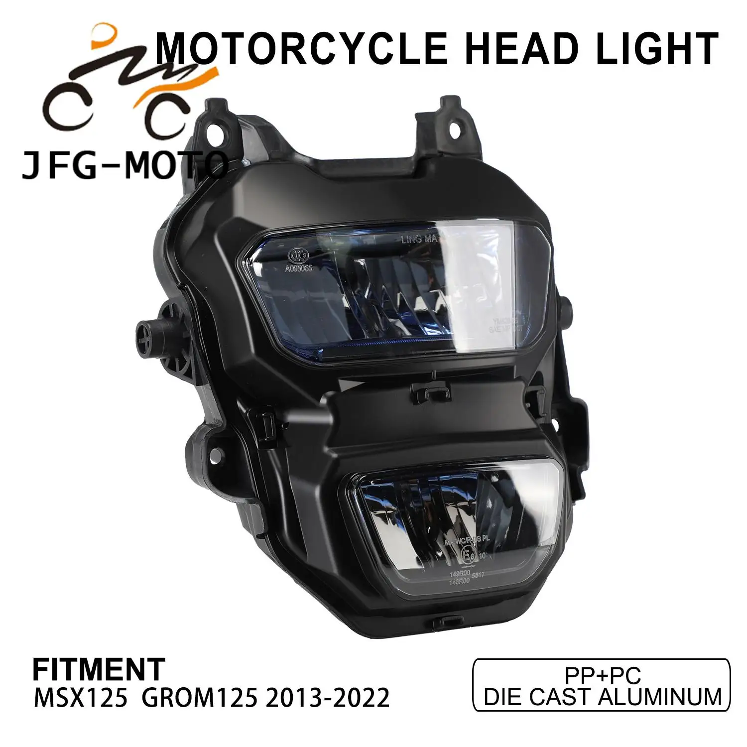 

Motorcycle Accessories Headlight Head Light Headlamp LED Head Lamp for HONDA MSX125 GROM125 2013 2014 2015 2016 2017 2018-2022