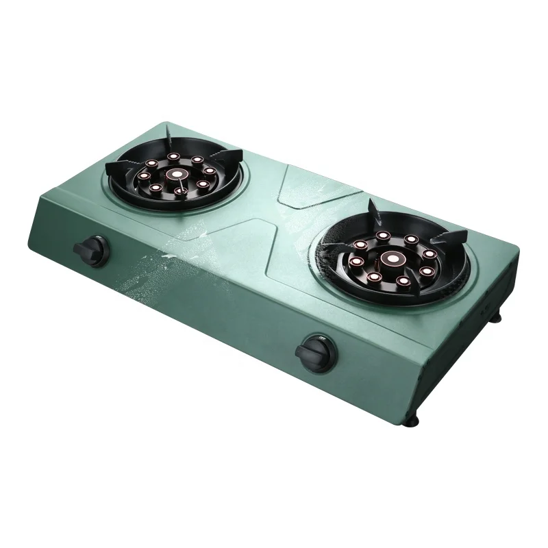 Hot Selling High Quality Electronic Ignition Desktop Cooktop Cooker Without Cylinder Kitchen Electric Double Burners Gas Stove