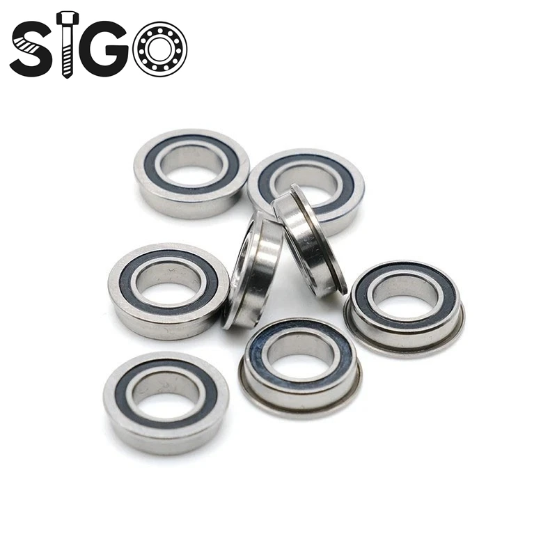 

10 шт. MF148RS подшипник 8*14*4 мм ABEC-7 MF148-2RS фланцевые шарикоподшипники для движения VORON 0, используются в приводных блоках A/B, натяжные детали XY Joint