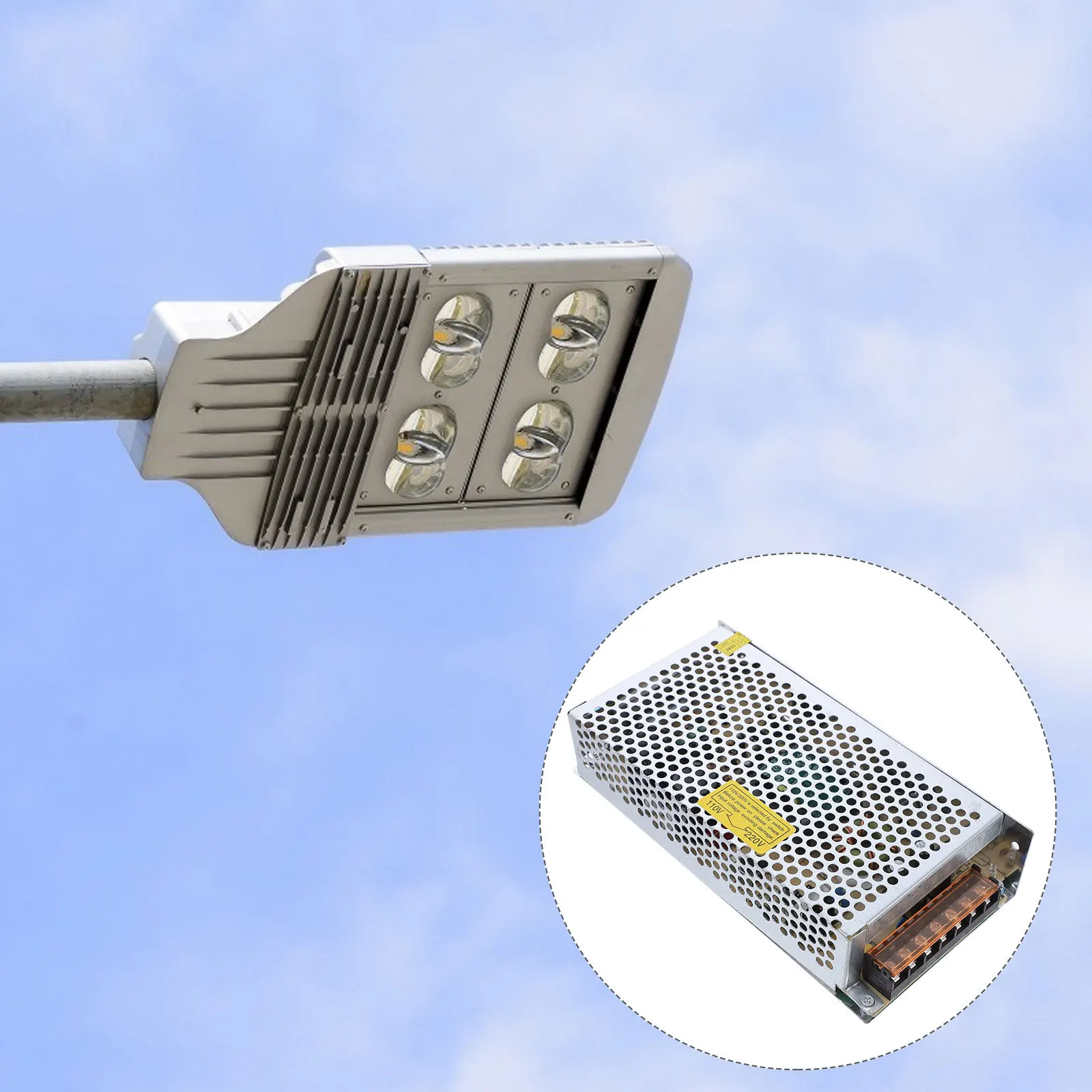 

Universal 5V 20a 100W Switching Power Supply Metal Iron Converter for LED Light Bar Power Monitoring Application