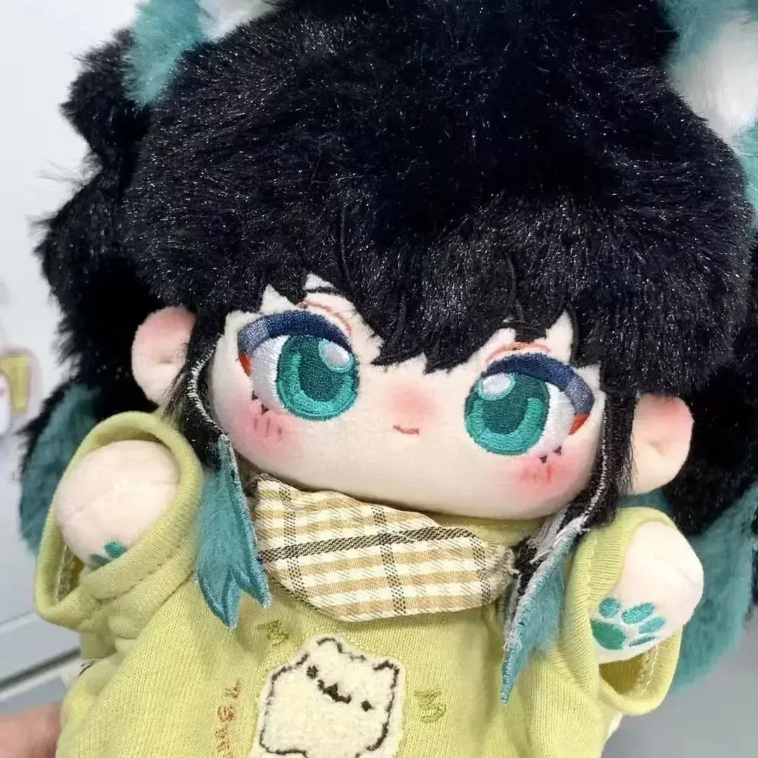 20cm Stuffed Anime Kimetsu No Yaiba Demon Slayer Kawaii Tokitou Muichirou Figure Plush Dress Up Doll Toys for Kids Adults Gifts