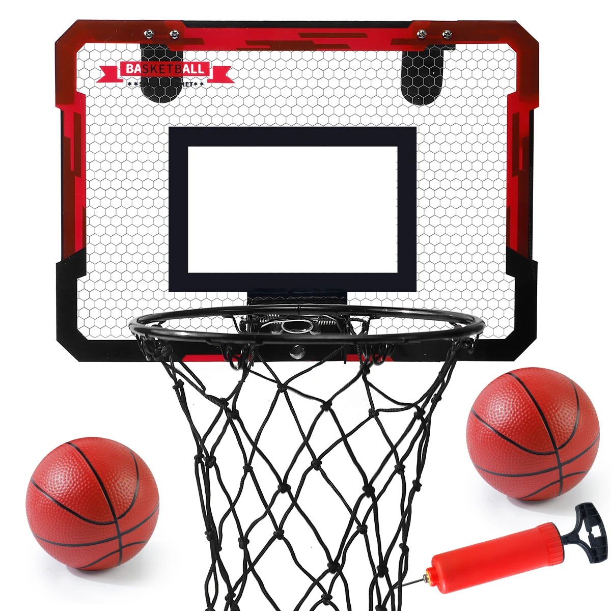 Indoor-Basketballkorb für Kinder, Dunkbarer Mini-Basketballkorb für die Tür, Geschenkspielzeug für Jugendliche, Halloween-/Weihnachts-/Erntedankfest-Geschenke – Detail 9