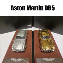 Vendita limitata 1:64 Aston Martin DB5 modello di auto in lega pressofuso modello di auto decorazione Boutique auto in miniatura regalo da collezione