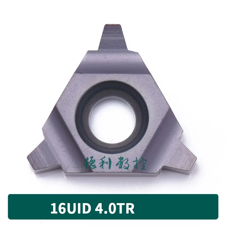 10PCS 16UID 4.0TR 5.0TR 6.0TR 5ACME Carbide Original U-Thread Insert Lathe Tool U-shaped Trapezoidal Internal Thread