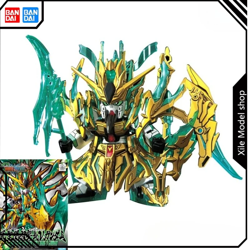 

[В наличии] BANDAI GUNDAM Сборочная модель BB SD GUNDAM WORLD SANGOKU SOKETSUDEN34 WUSHENG GUAN YU Гаражный комплект Подарки Игрушки