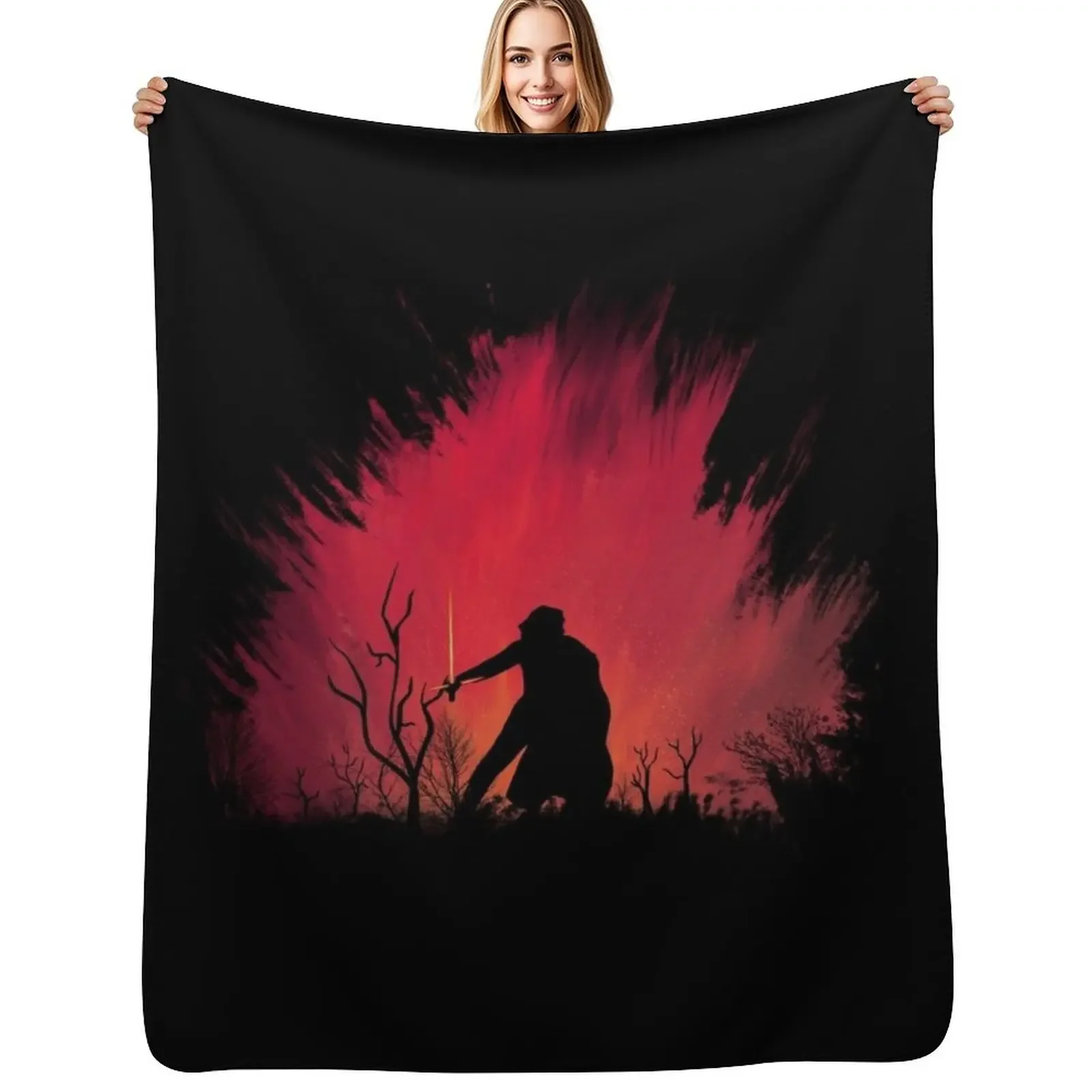 

Kylo Mustafar Throw Blanket Sofa Quilt For Baby for winter Decorative Beds Blanket