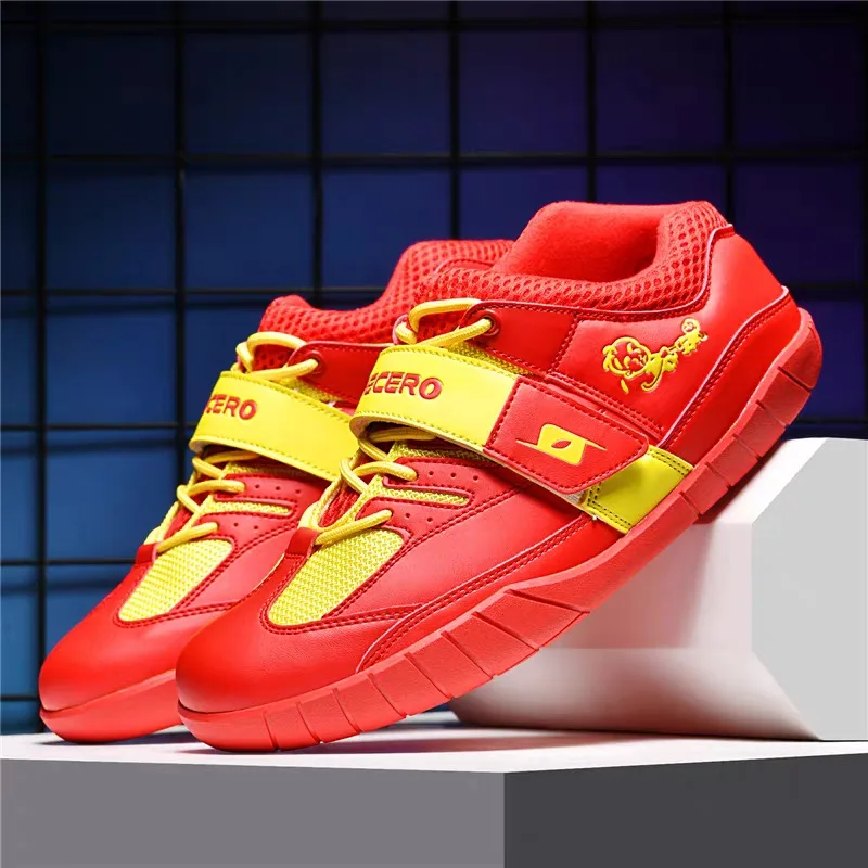 

2026 Professional Weight Lifting Shoes Men Indoor Men Squat Hard Pull Shoe Low Ankle Squat Shoe Man Hard-Wearing Weight Shoes Yo