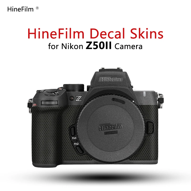 Hinefilm Skin For Nikon Z50II Camera Skin for NikonZ50II Camera Sticker Z 50 II Camera Skin for Nikon Z50 II Wrap Cover Film