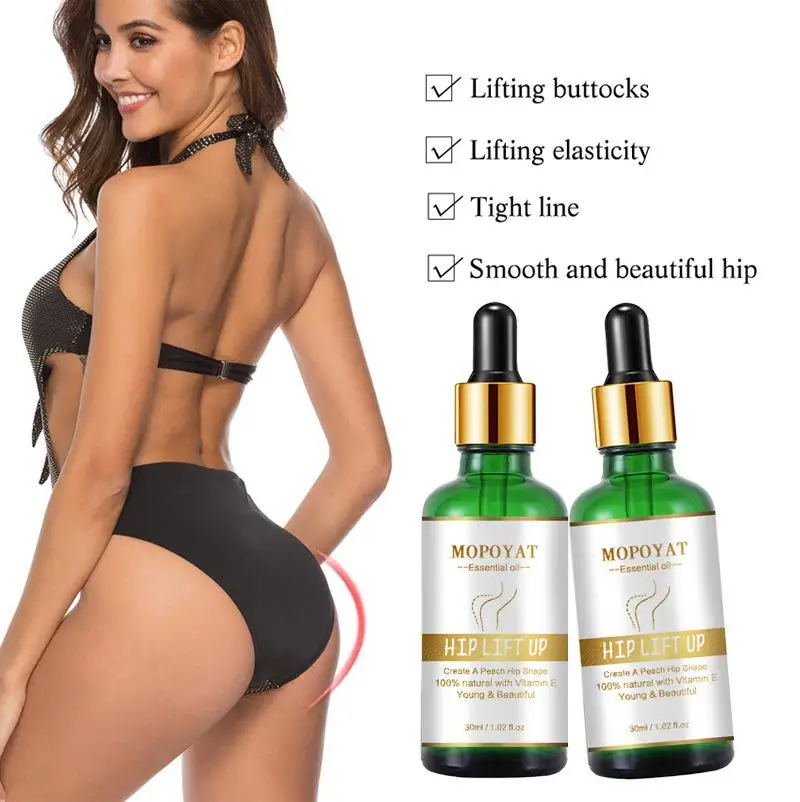 Shaping Warping Buttock Essential Oil Hip Lift Up Enhancement Massage Oil Essential Oil Cream Ass Liftting Up Sexy Lady