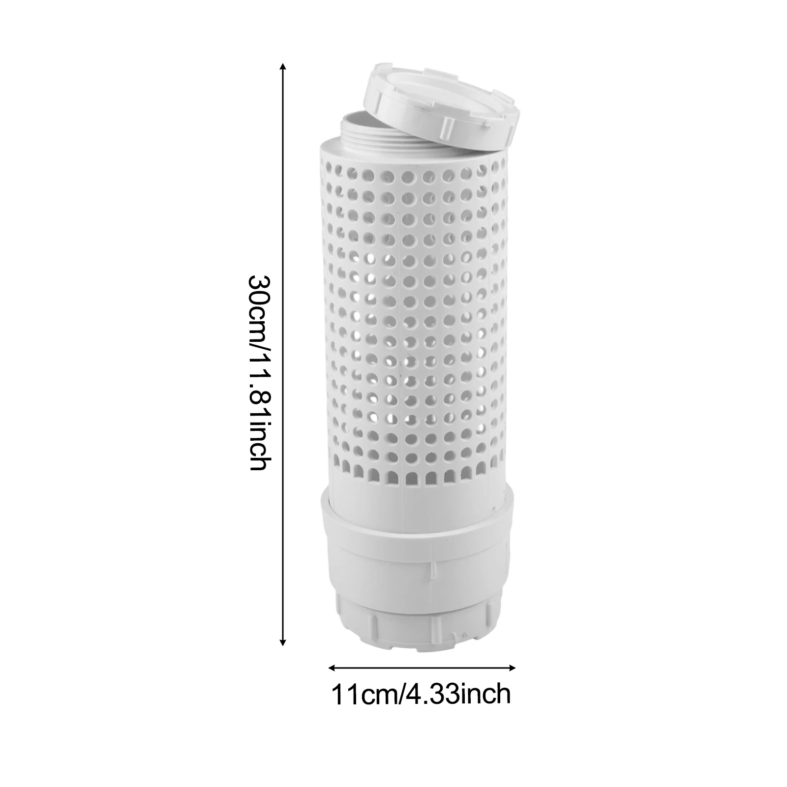 1PCS Worm Composter Outdoor Compost Bin Plastic Earthworm Compost Bin With Holes And Lid Inground Worm Composter Garden Tool