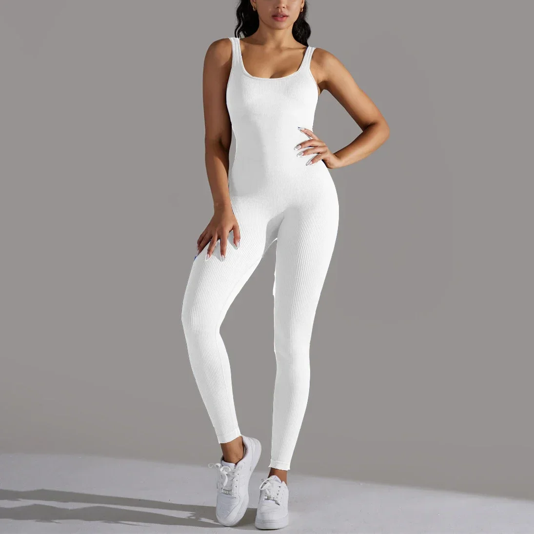 2025 Pad Seamless One Piece Yoga Suit Jumpsuit Belly Tightening Fitness Workout Set Bodysuit Gym Clothes Push Up Sportswear