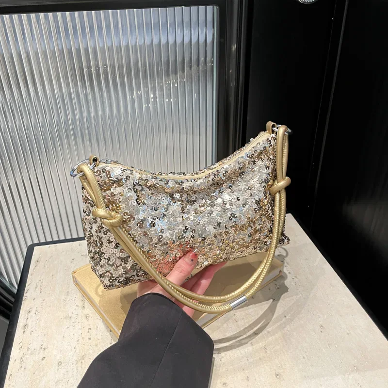 

Casual Sequin Crossbody Bags for Women Shoulder Bags Large Capacity Women Tote Bag Purse and Handbags Designer Bags Сумка Sac