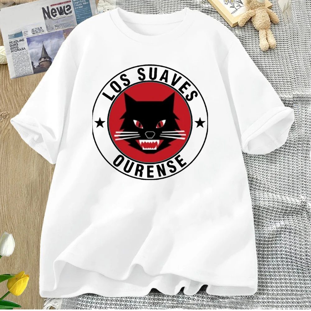 LOS SUAVES OURENS Tops T-shirts for Men Tops T Shirt Rap Summer Autumn Round Collar T-shirts Short-sleeve Fashion Casual Tops