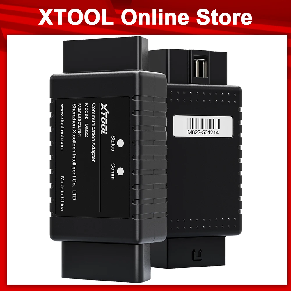 

XTOOL M822 Key Programmer Fits for Toyota 8A Blade Key Chip Models Work With KC501 Programmer X100MAX X100PAD3 A80 D9PRO