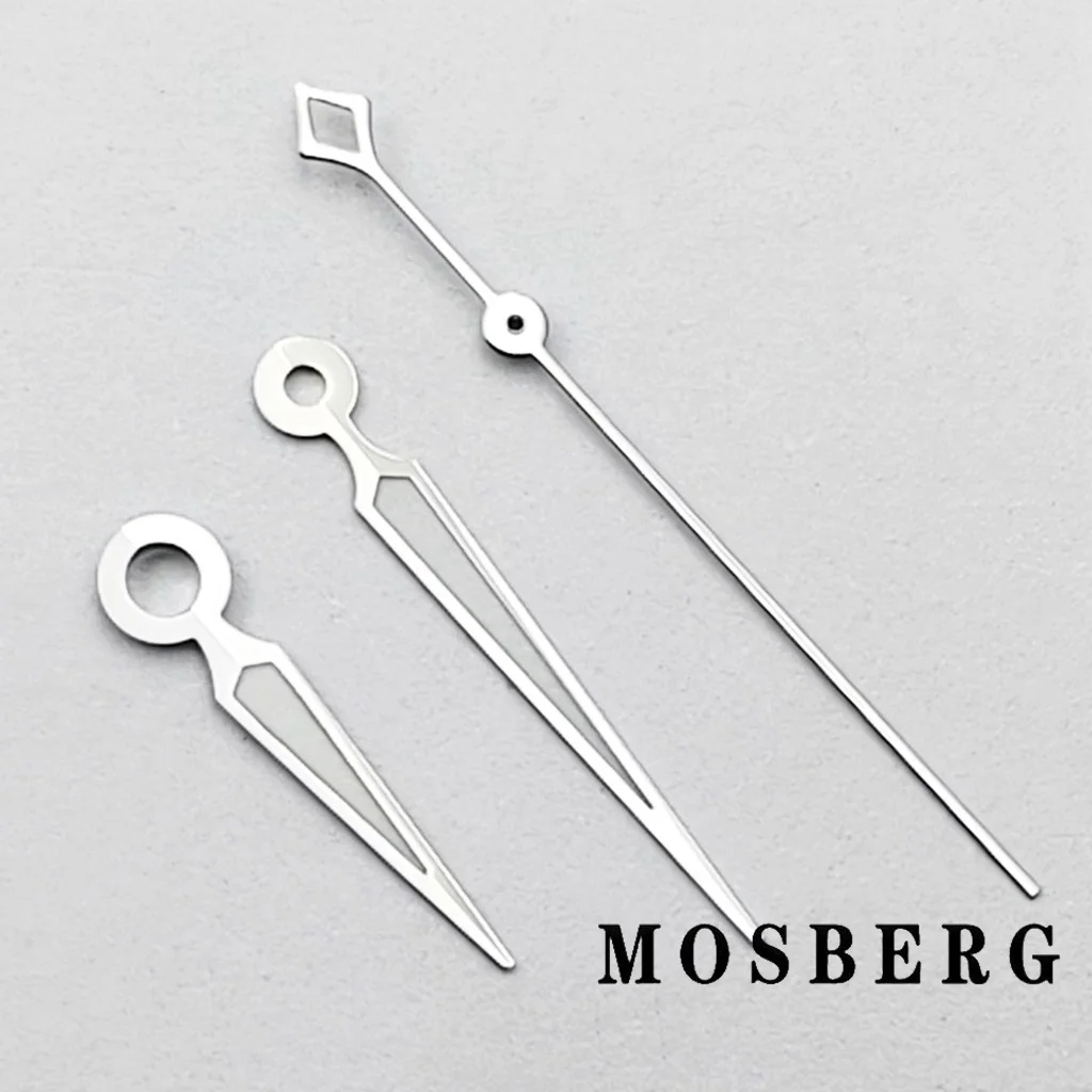 NH35 ساعة يد خضراء مضيئة تناسب NH35 NH36 ساعات حركة أوتوماتيكية فضية/ذهبية/ذهبية وردية ساعات مؤشر ملحق جزء