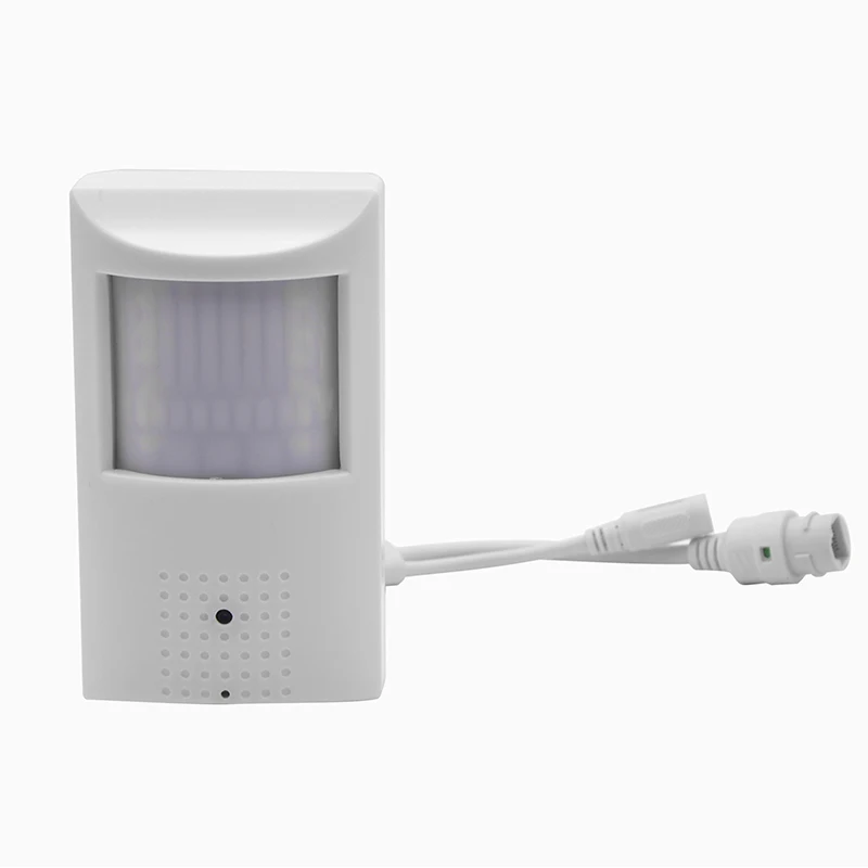AI detection 5MP mini IP camera with audio night vision function, PoE 3.7mm lens, indoor security CCTV monitoring
