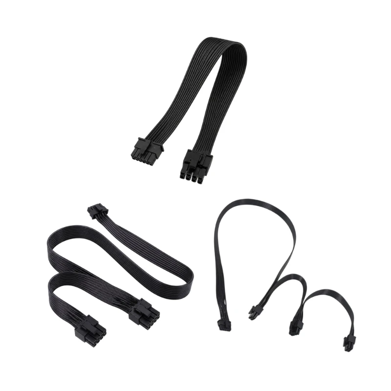 U55C Durability 12VHPWR Extension To 8Pin GPU Power Cable ABS Plastic Copper