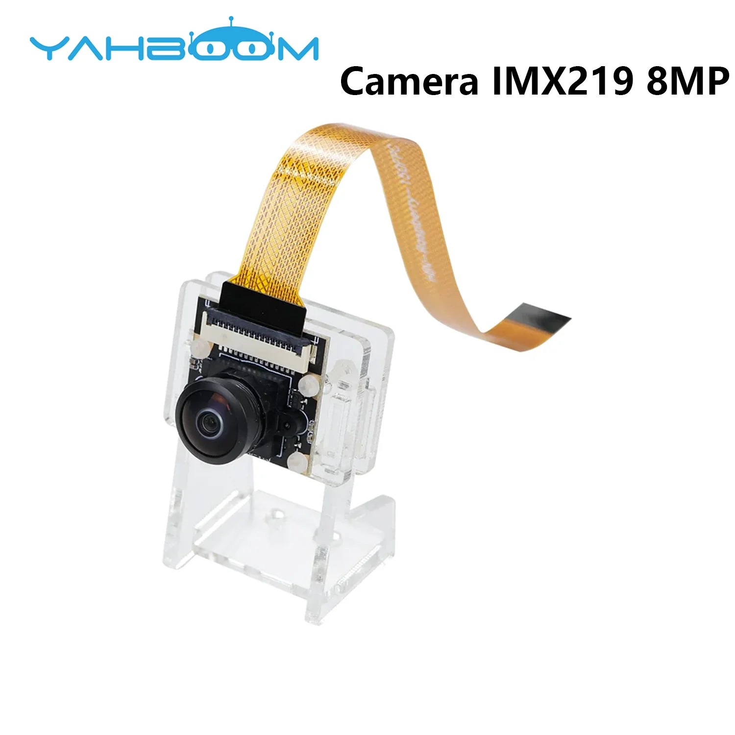 Raspberry Pi 5 Camera Module with 8MP IMX219 Chip 77° 120° 160° FOV For Choice With High Quality Acrylic Bracket 22Pin-FPC Cable