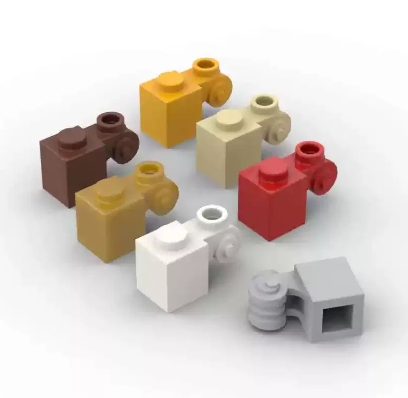 20PCS Parti 20310 Speciale 1x1 con Scorrimento con Perno Aperto FAI DA TE Building Blocks Impilabile Mattoni Giocattoli Educativi per I Bambini