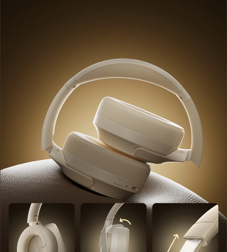Acer OHR305 ANC Drahtlose Kopfhörer Kopfverfolgung 3D Spatial Audio -42 dB ANC Bluetooth 5.4 HiFi-Headset ENC HD-Mikrofon mit geringer Latenz – Detail 20