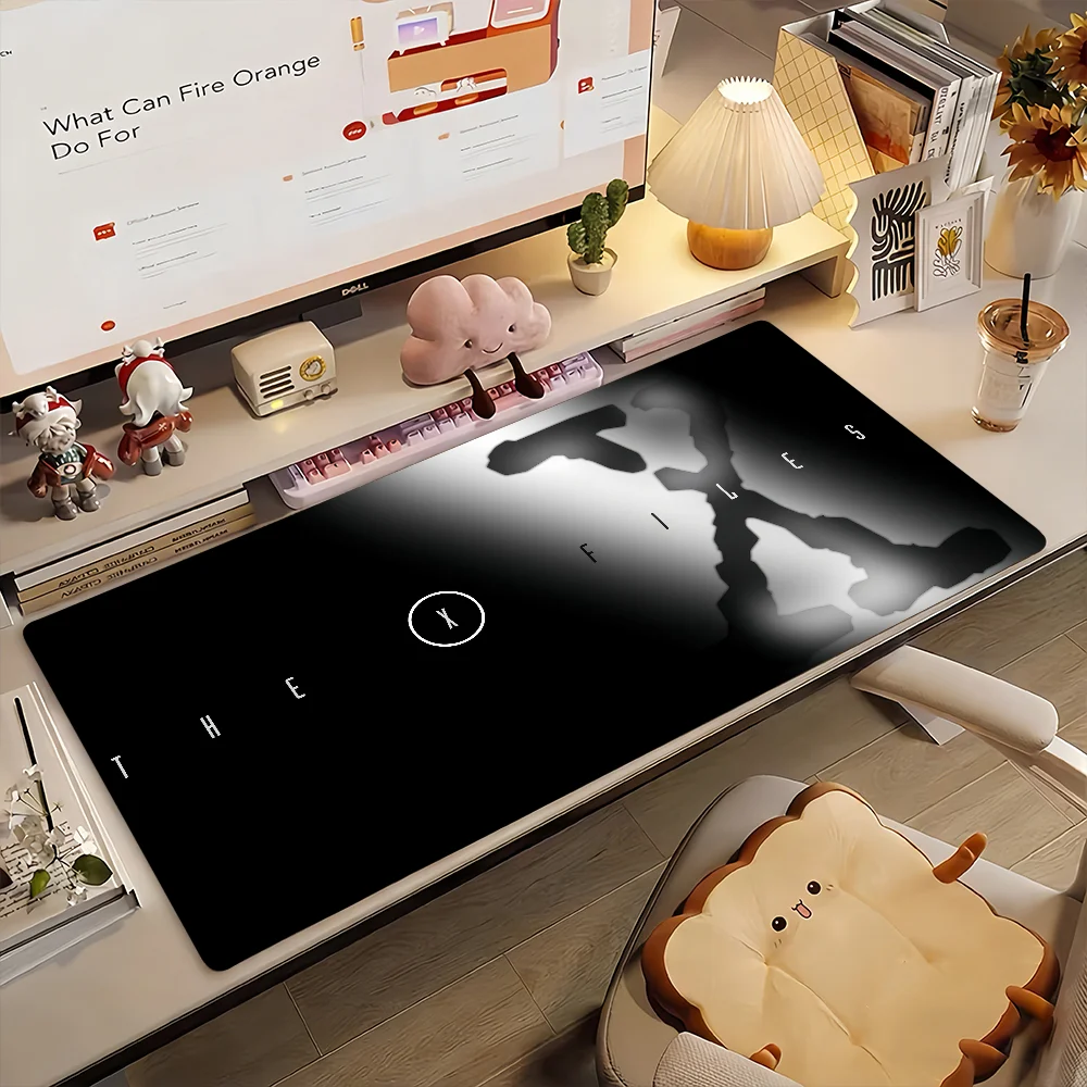 TV the X-X F-Files-S Mouse Pad Non-slip Rubber Gamer Balance Computer Mat Decoracion Deskmat Laptop Office Large