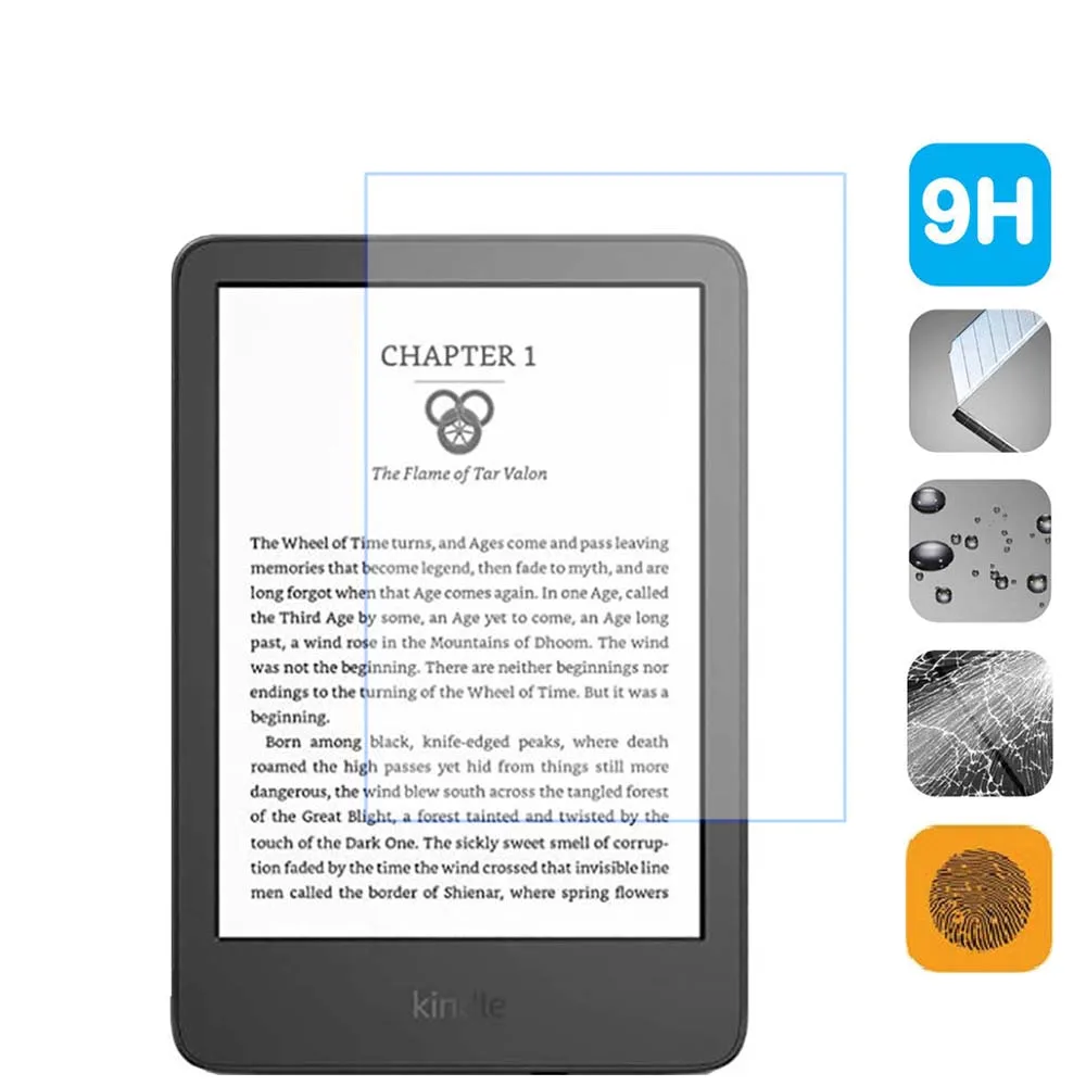3 Packs Tempered Glass Screen Protector For Kindle 11th Generation 2022 C2V2L3 6 inch Tablet Protective E-book Film Glass Guard
