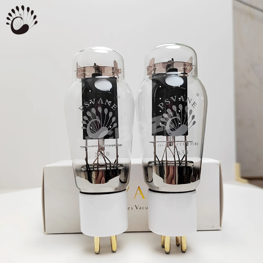 PSVANE 2A3B Tube Direct Replace 2A3/2A3C/2A3-TII 2A3D Deep Bass & Clear Treble Precision-Matched Pair Upgrade Amplifier Audio