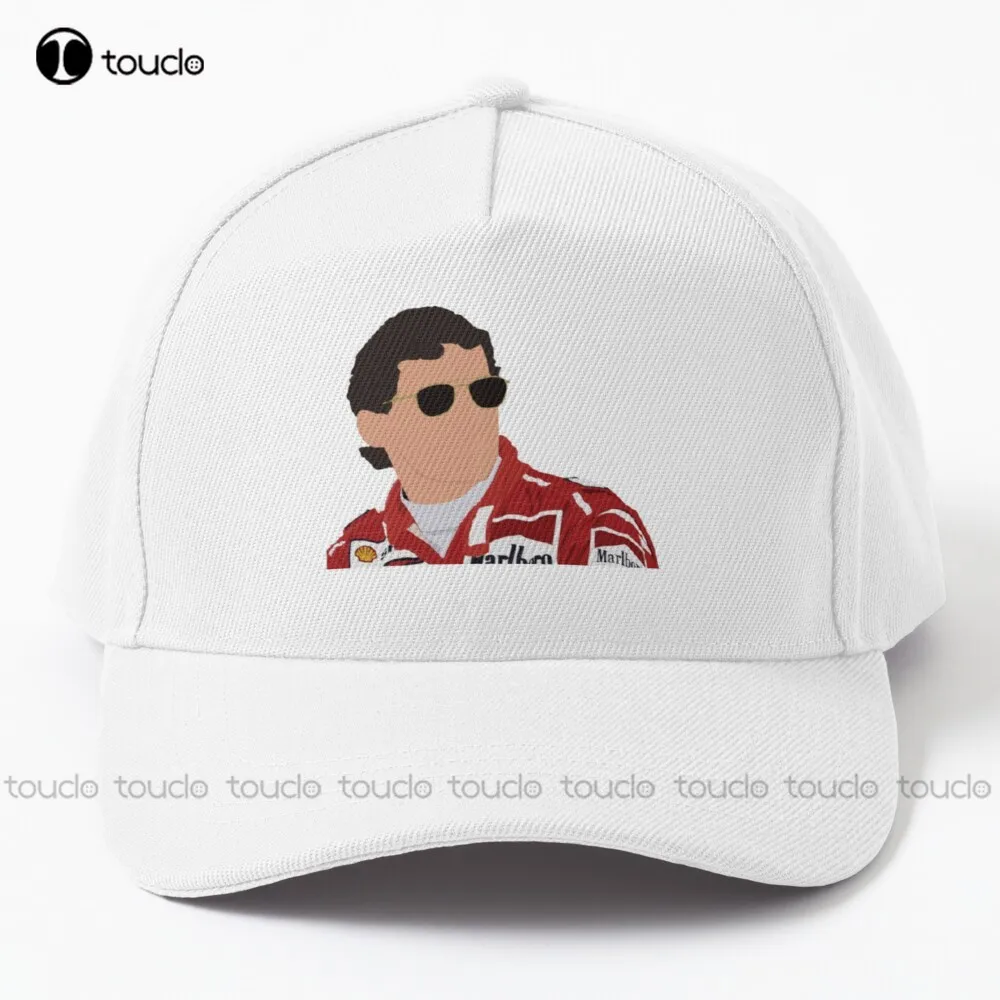 Ayrton Senna Sempre : Merchandise And Apparel -  Baseball Cap Cycling Cap Outdoor Simple Vintag Visor Casual Caps Custom Gift