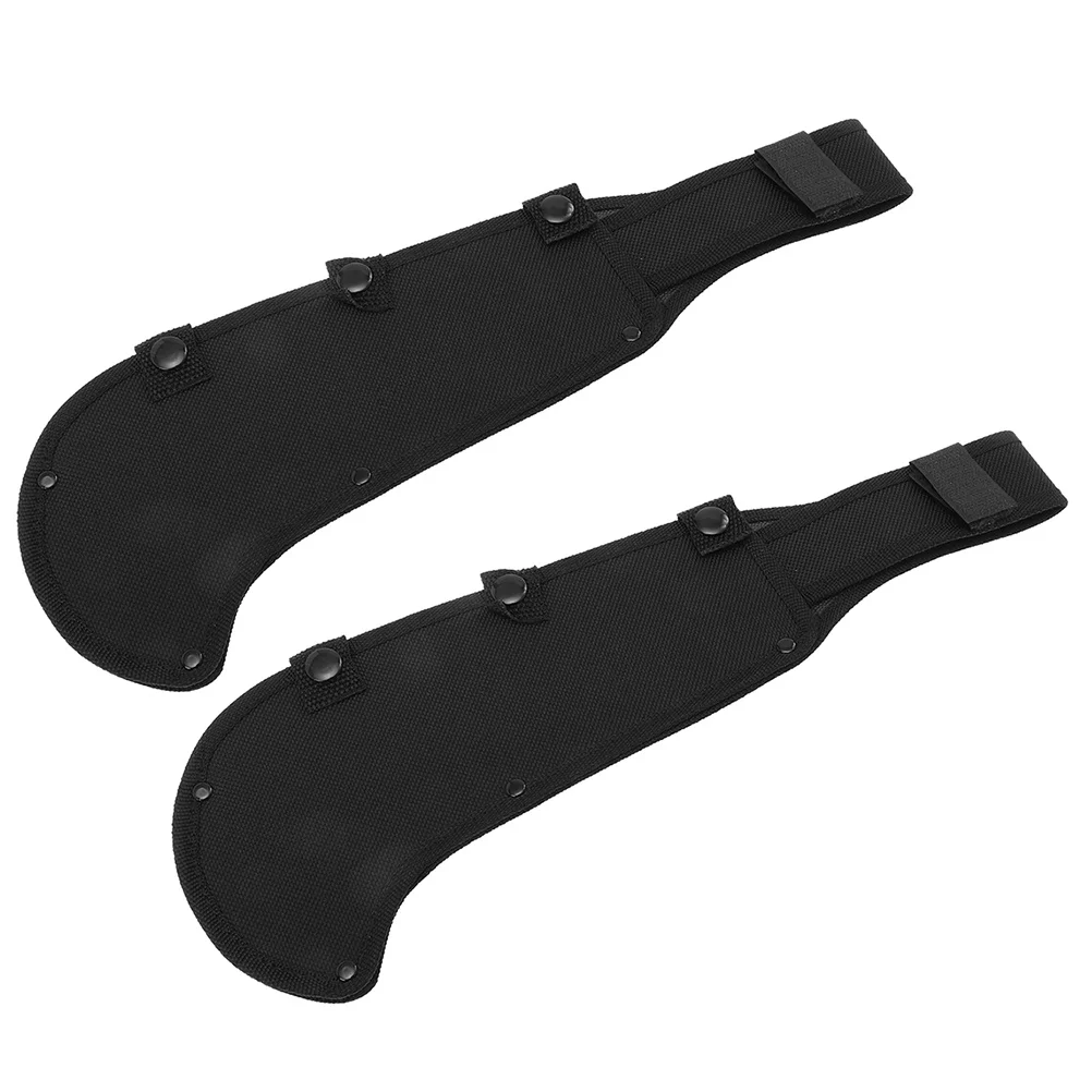 2 Pcs Hatchet Set Axe Oxford Cloth Scimitar Guard Cover Protective Sleeve