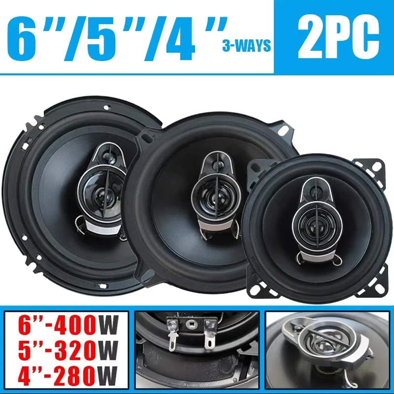 1Pair 4/5/6 Inch 3-…